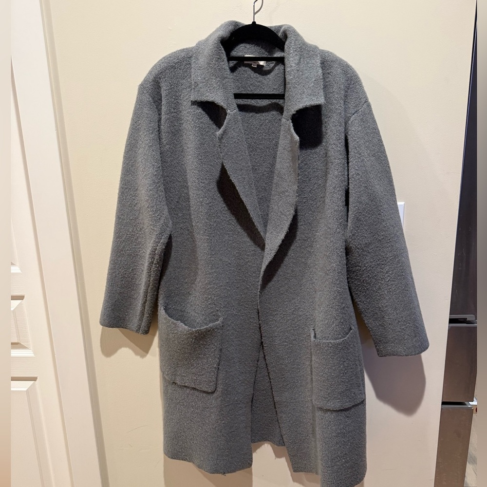 GUC size XL Entro Women's Gray Cardigan Coat